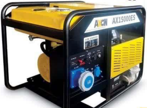 موتور برق 13 کیلووات بنزینی (دو سیلندر) آکسون مدل  AXON AX15000ES